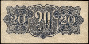 Czechoslovakia. 20 Korun 1944