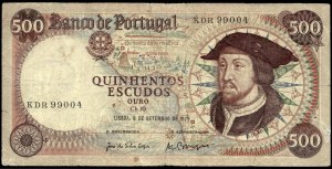 Portugal. 500 Escudos 1979