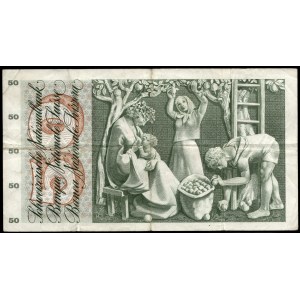Switzerland. 50 Francs 1970