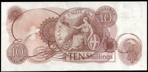 Great Britain. 10 Shillings 1961