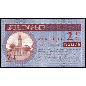 Surinam. 2 1/2 Gulden 2004