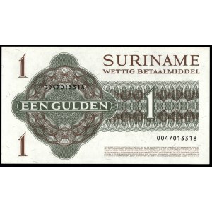 Suriname. 1 Gulden 1984