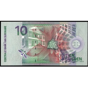 Suriname. 10 Gulden 2000