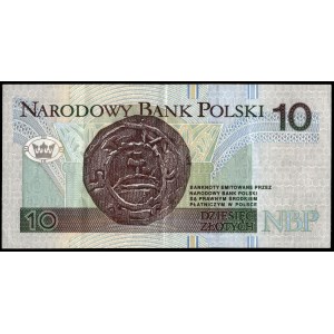 Poland. 10 Zlotych 1994 First Year Prefix JE