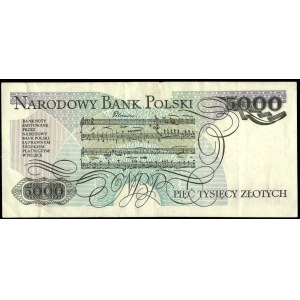 Poland. 5000 Zlotych 1982 Prefix DP