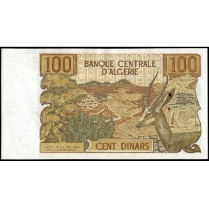 Algeria. 100 Dinars 1970 Light Brown