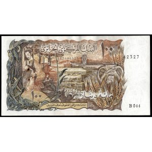 Algeria. 100 Dinars 1970 Light Brown