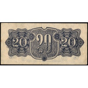 Tchécoslovaquie. 20 Korun 1944