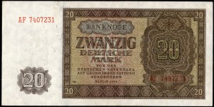 Germany. DDR 20 Mark 1948