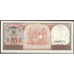 Suriname. 10 Gulden 1963