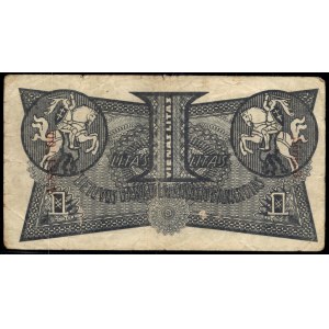 Lithuania. 1 Litas 1922