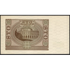Poland. 100 Zlotych 1940 Prefix B ZWZ WWII London Counterfeit
