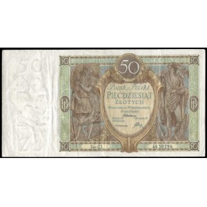 Poland. 50 Zlotych 1929 Prefix CS