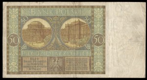 Poland. 50 Zlotych 1929 Series B.Z.