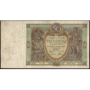 Poland. 50 Zlotych 1929 Series B.D.