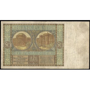 Poland. 50 Zlotych 1929 Series B.D.