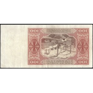 Poland. 100 Zlotych 1948 Series AW