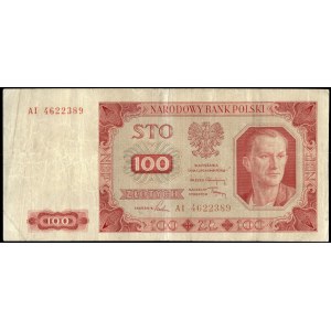 Poland. 100 Zlotych 1948 Series AI