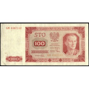 Poland. 100 Zlotych 1948 Series GM Bez Ramki
