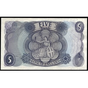 Great Britain. 5 Pounds 1966