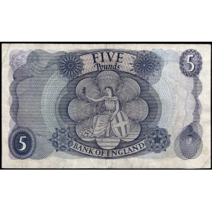Great Britain. 5 Pounds 1970