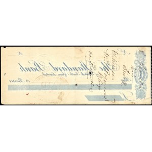 South Africa. Check Standard Bank 24.11.1879