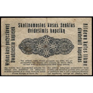 Poland. Poznań 20 Kopeken 1916 Ober Ost