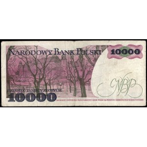 Poland. 10000 Zlotych 1987 Prefix A