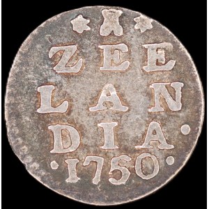 Netherlands. Zeeland 2 Stuiver 1750 Silver