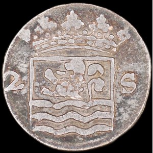 Netherlands. Zeeland 2 Stuiver 1750 Silver