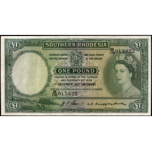 Südrhodesien. 1 Pfund 1952