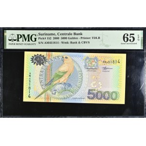Surinam. 5000 Gulden 2000