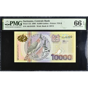 Suriname. 10000 Gulden 2000