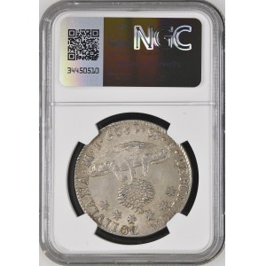 Bolivia. 8 Soles 1829 PTS Potosi Argento
