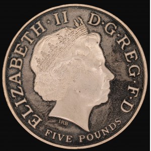 Veľká Británia. 5 libier 1926 2006 Narodeniny kráľovnej