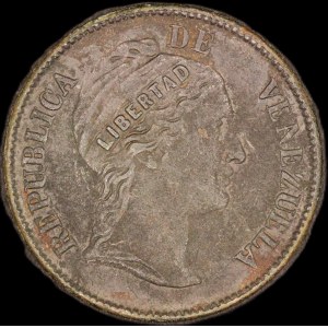 Venezuela. 1 centavo 1863