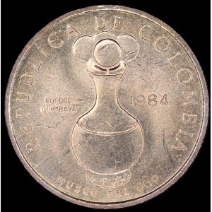 Colombia. 20 Pesos 1984