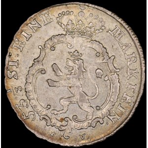 Allemagne. Hesse Cassel 1/6 Thaler 1771 Argent