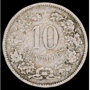 Luxembourg. 10 Centimes 1901