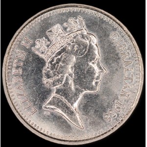 Gibraltar. 5 Pence 1988