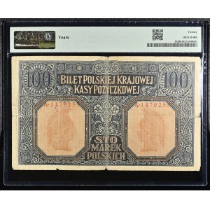 Poland. 100 Marek 1916 Zarzad General