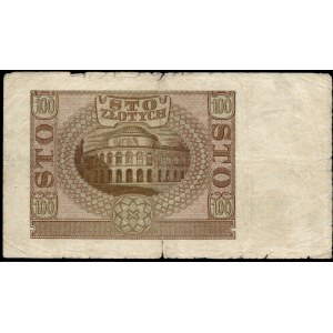 Poland. 100 Zlotych 1940 Prefix B Authentic