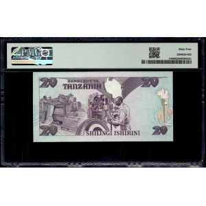 Tanzania. 20 Shilingi 1987