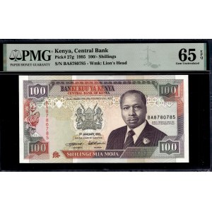 Kenia. 100 Schillinge 1995