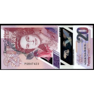 East Caribbean. 20 Dollars 2019