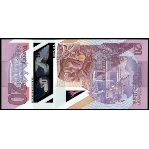 East Caribbean. 20 Dollars 2019
