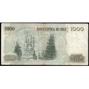 Chile. 1000 Pesos 1986
