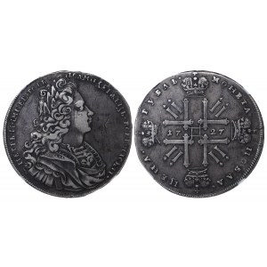 Russian Empire, 1 Rouble, 1727 year, NGC, VF 35