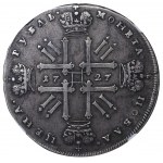 Russian Empire, 1 Rouble, 1727 year, NGC, VF 35