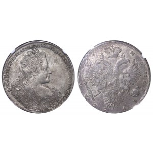 Russian Empire, 1 Rouble, 1732 year, NGC, XF 45